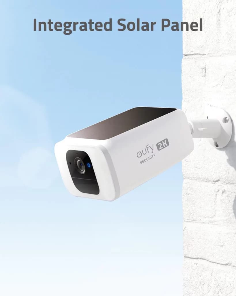 Eufy Spotlight Cam Solar (Black + White)